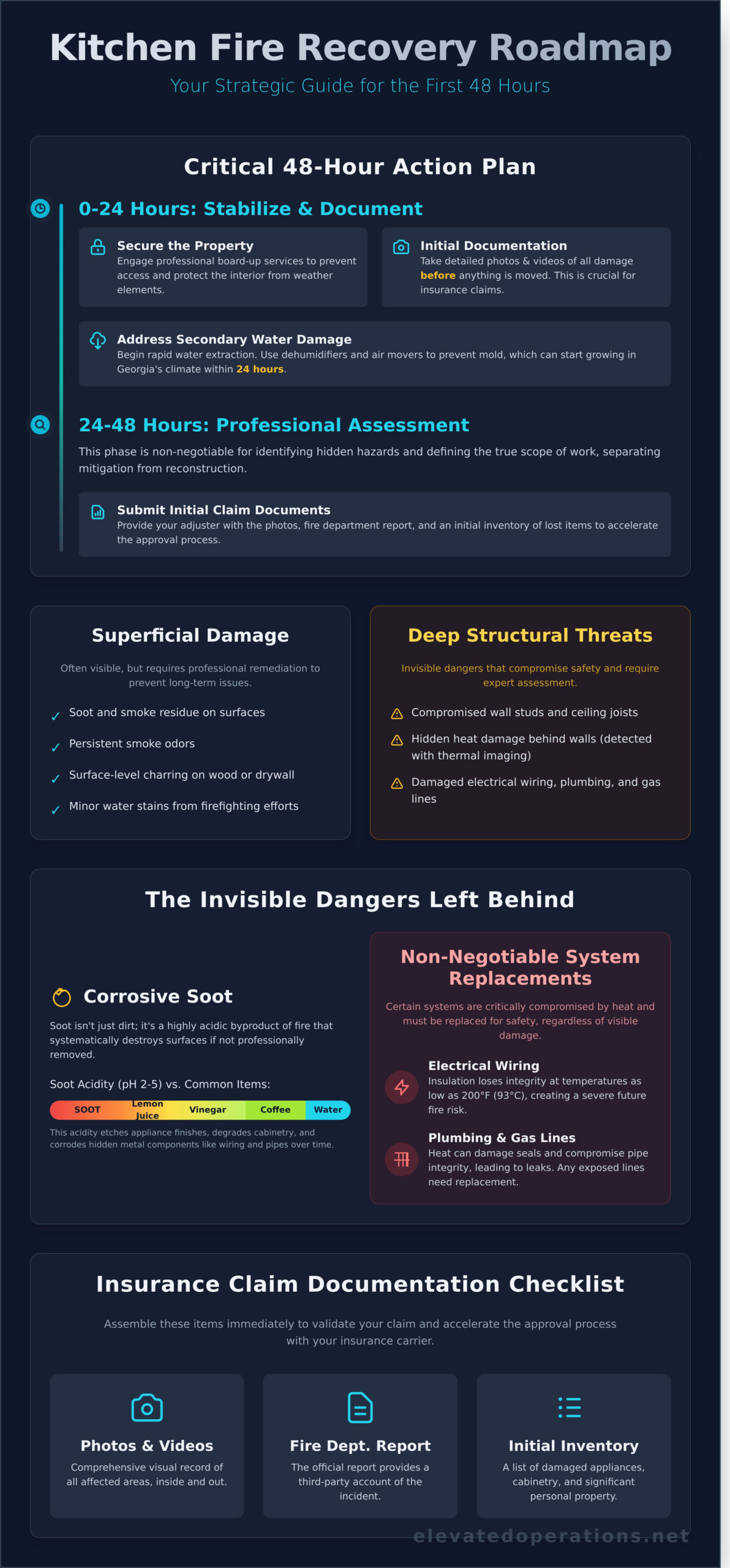 Kitchen Reconstruction After Fire in Mableton & Marietta: The Strategic Guide to Restoration 3 Kitchen Reconstruction After Fire in Mableton & Marietta: The Strategic Guide to Restoration - Infographic