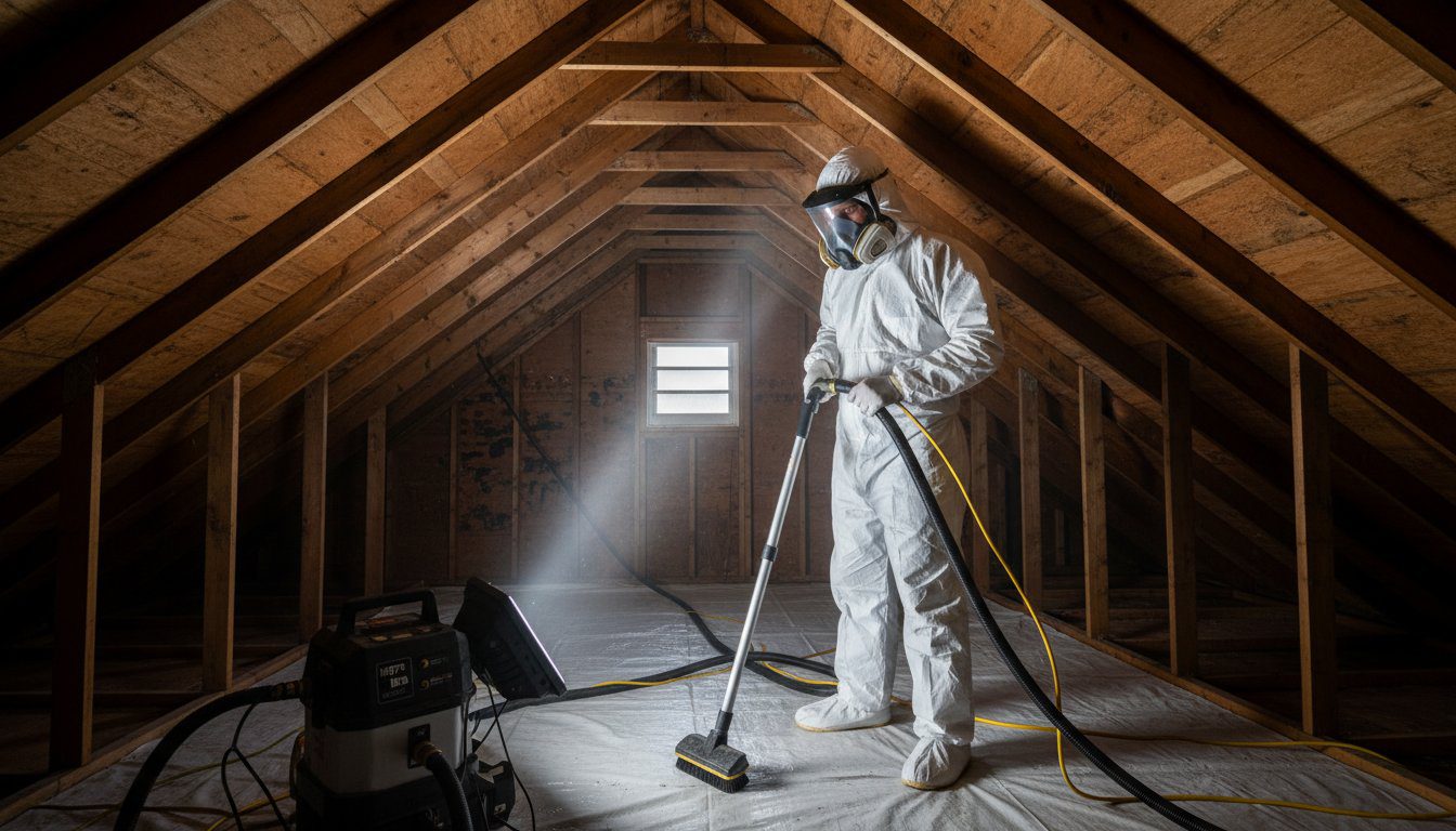Crawl space and attic inspected for mold growth in a Metro Atlanta home
