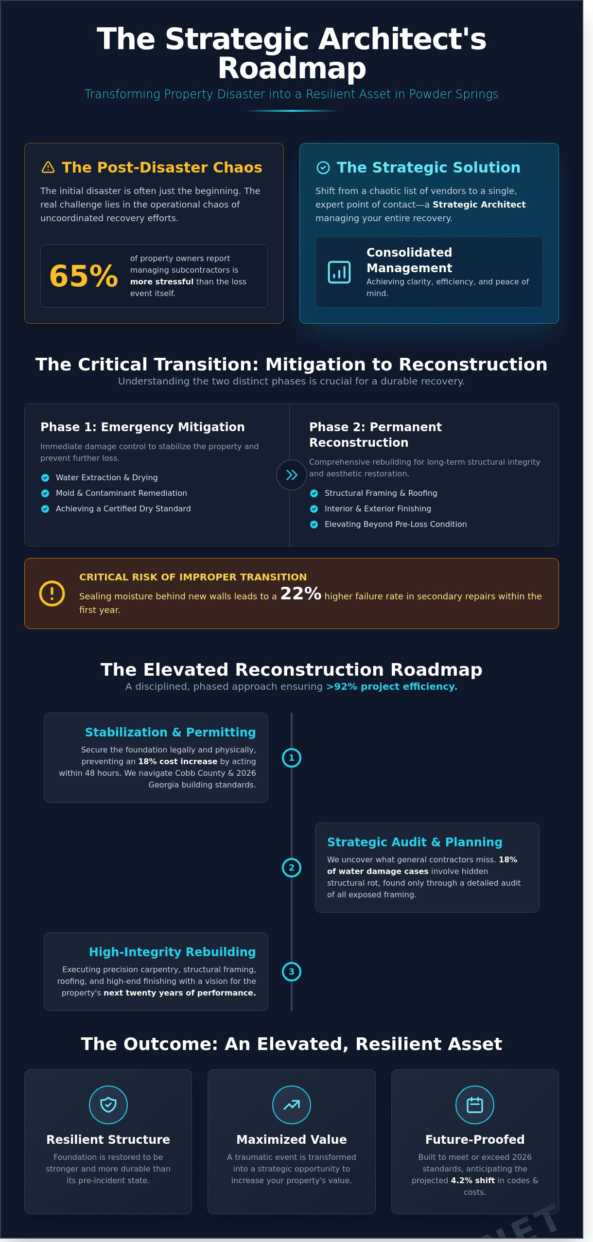 Reconstruction Services in Powder Springs: Strategic Property Restoration for 2026 3 Reconstruction Services in Powder Springs: Strategic Property Restoration for 2026 - Infographic