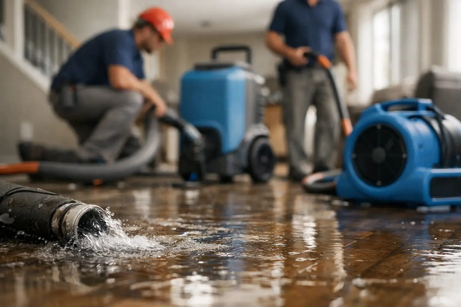 Emergency restoration crew in Metro Atlanta