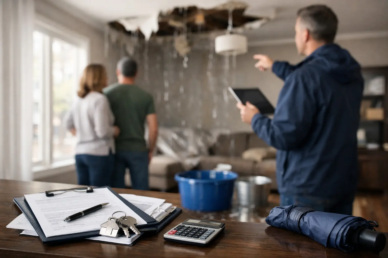 Insurance claim documentation for water mitigation in Metro Atlanta