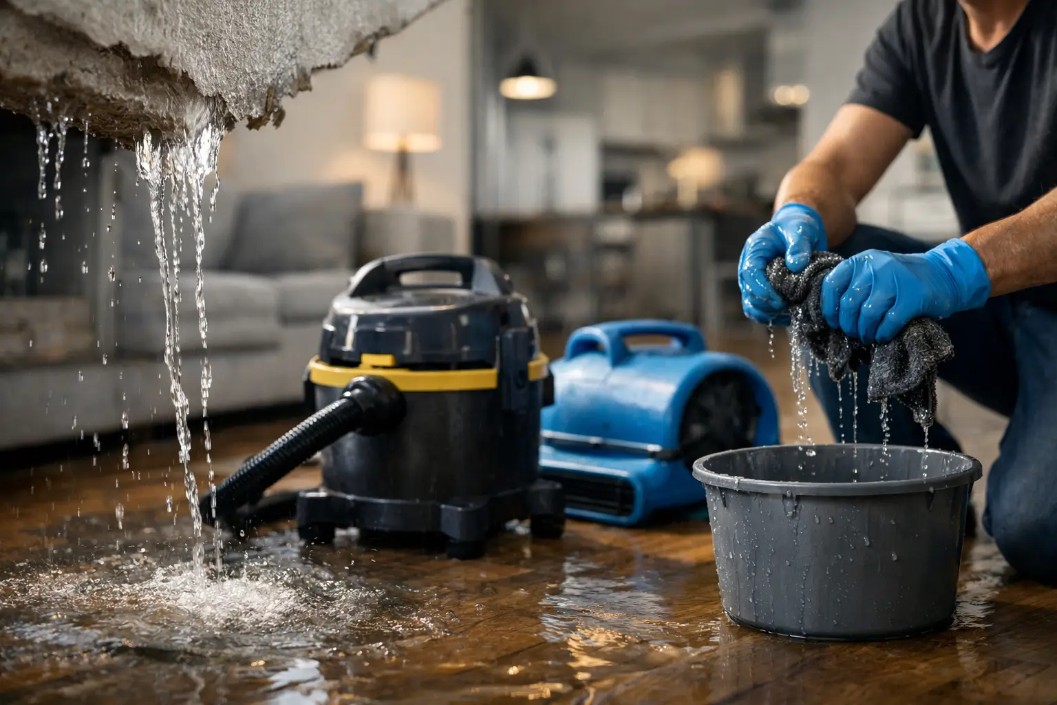 Water extraction on-site
