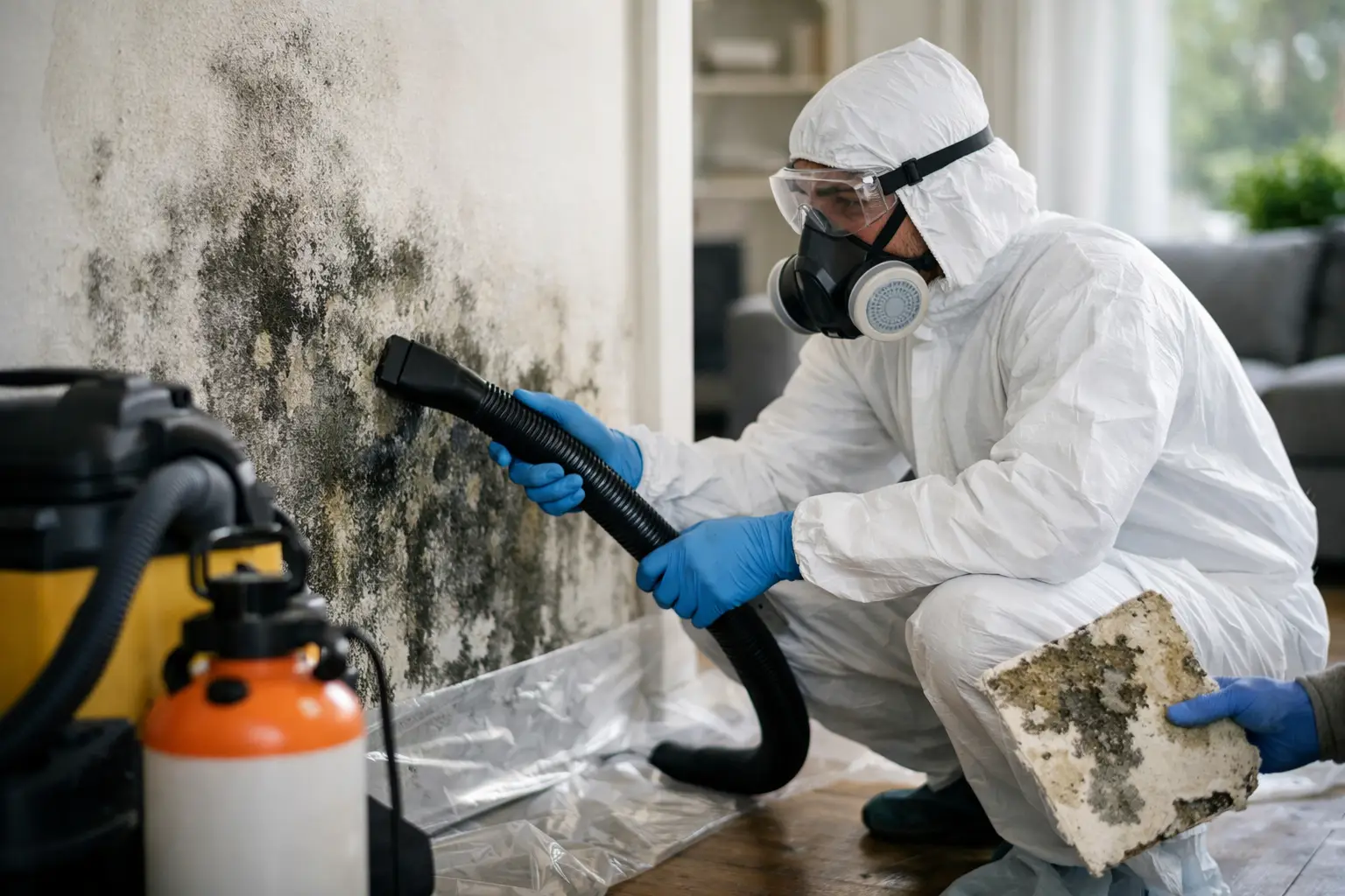 Mold remediation service