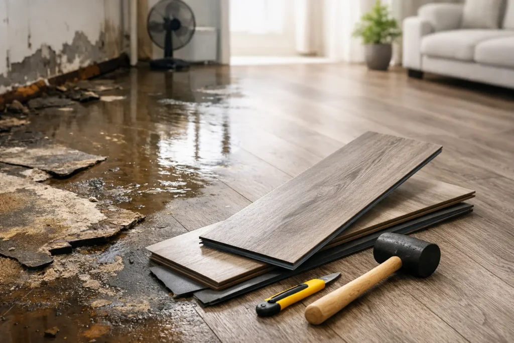 Waterproof Flooring for Water-Damaged Homes