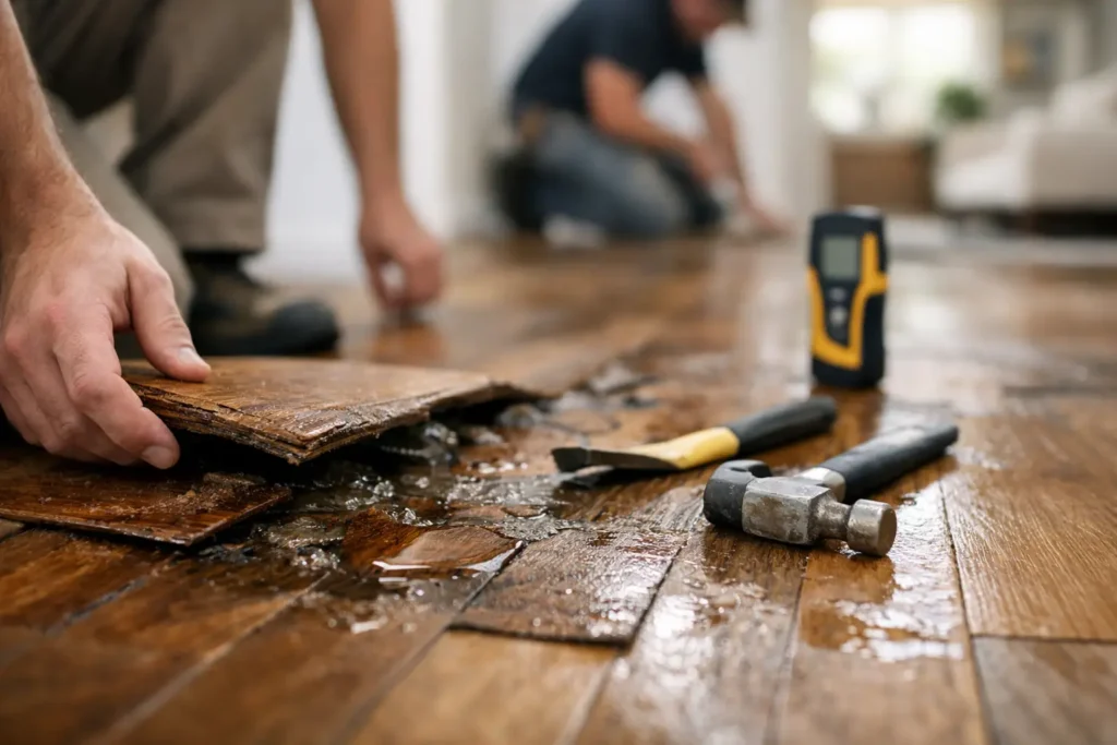 When to Replace Water Damaged Flooring: 7 Signs
