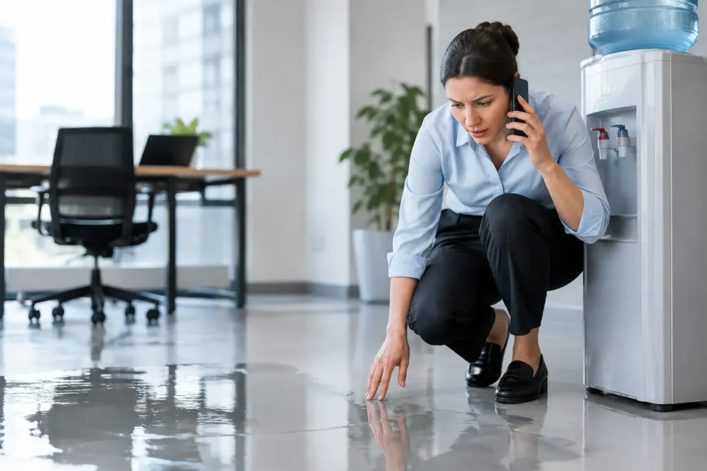 Office Water Emergency Guide for the First Hour