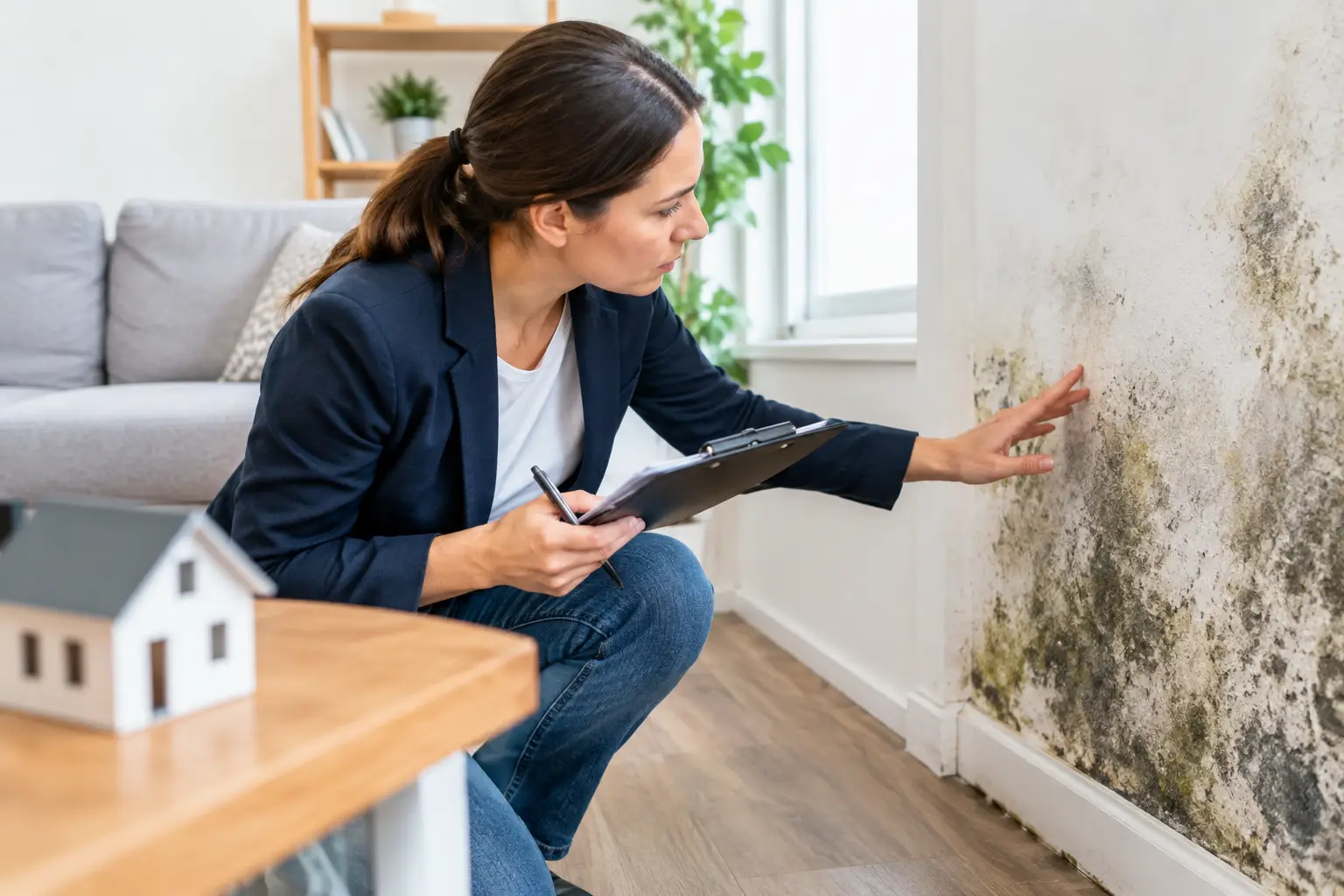 How do mold remediation dehumidifiers actually help after water damage?