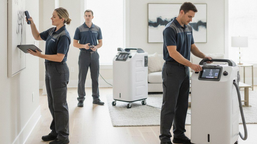 How do I find a mold remediation specialist after water damage?