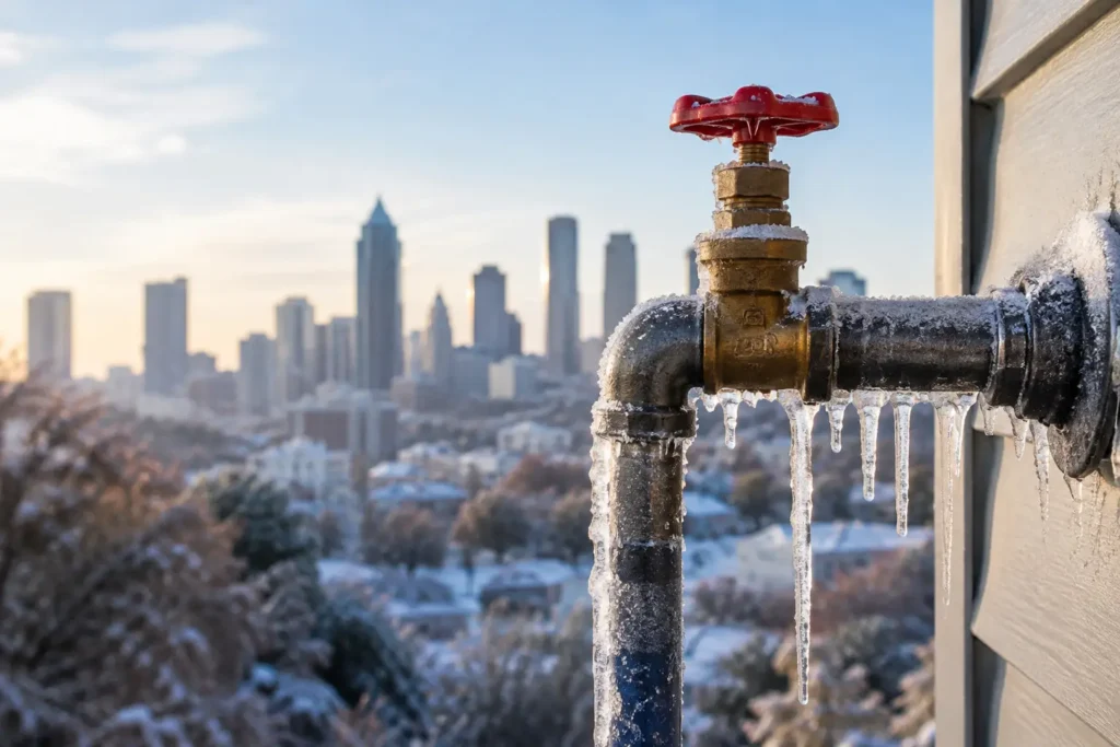 How to Stop Burst Pipes Before Atlanta Freezes